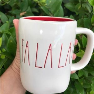 Rae Dunn LL Fa La La!  Mug